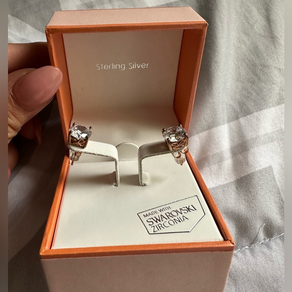 Swarovski crystal studs